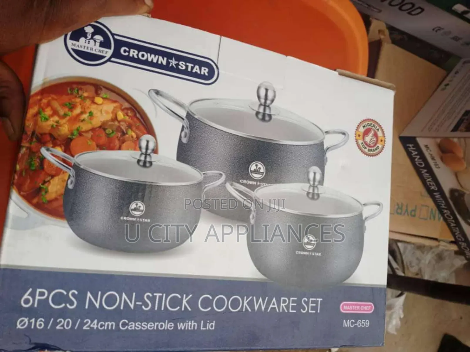8 Pcs Non Stick Cookware Set