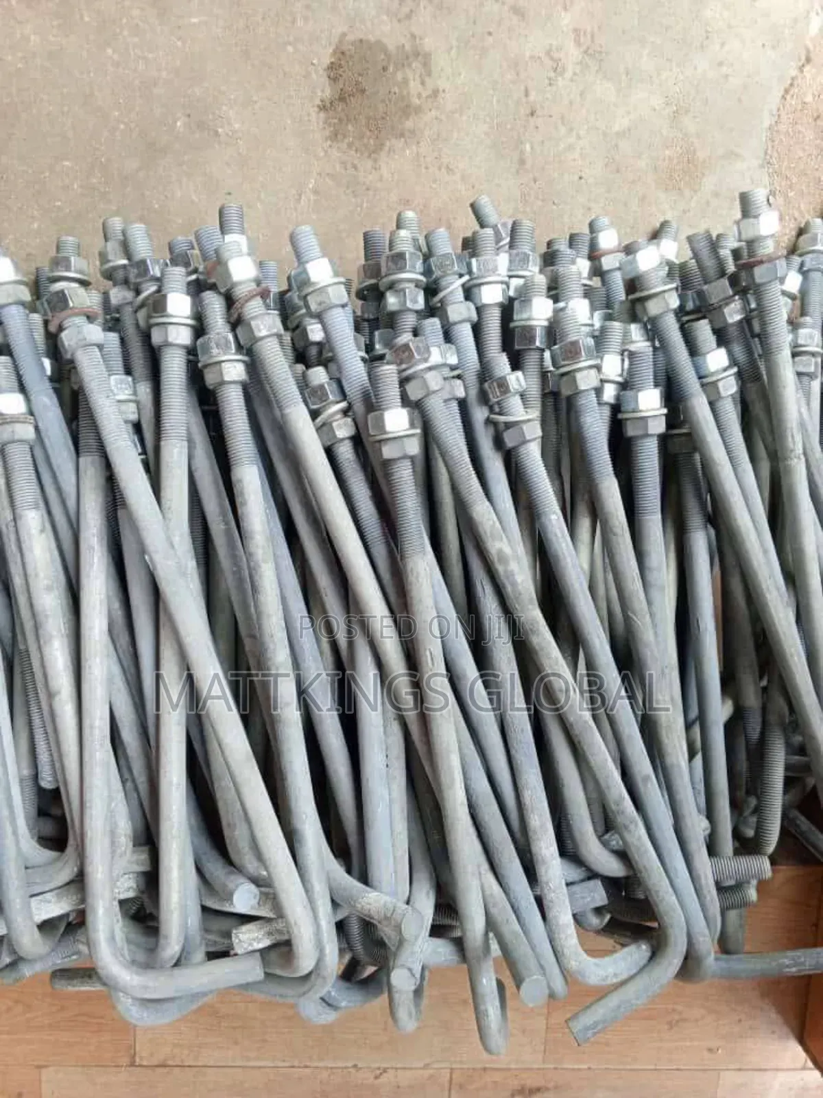 Foundation Bolt and Nut Galvanized