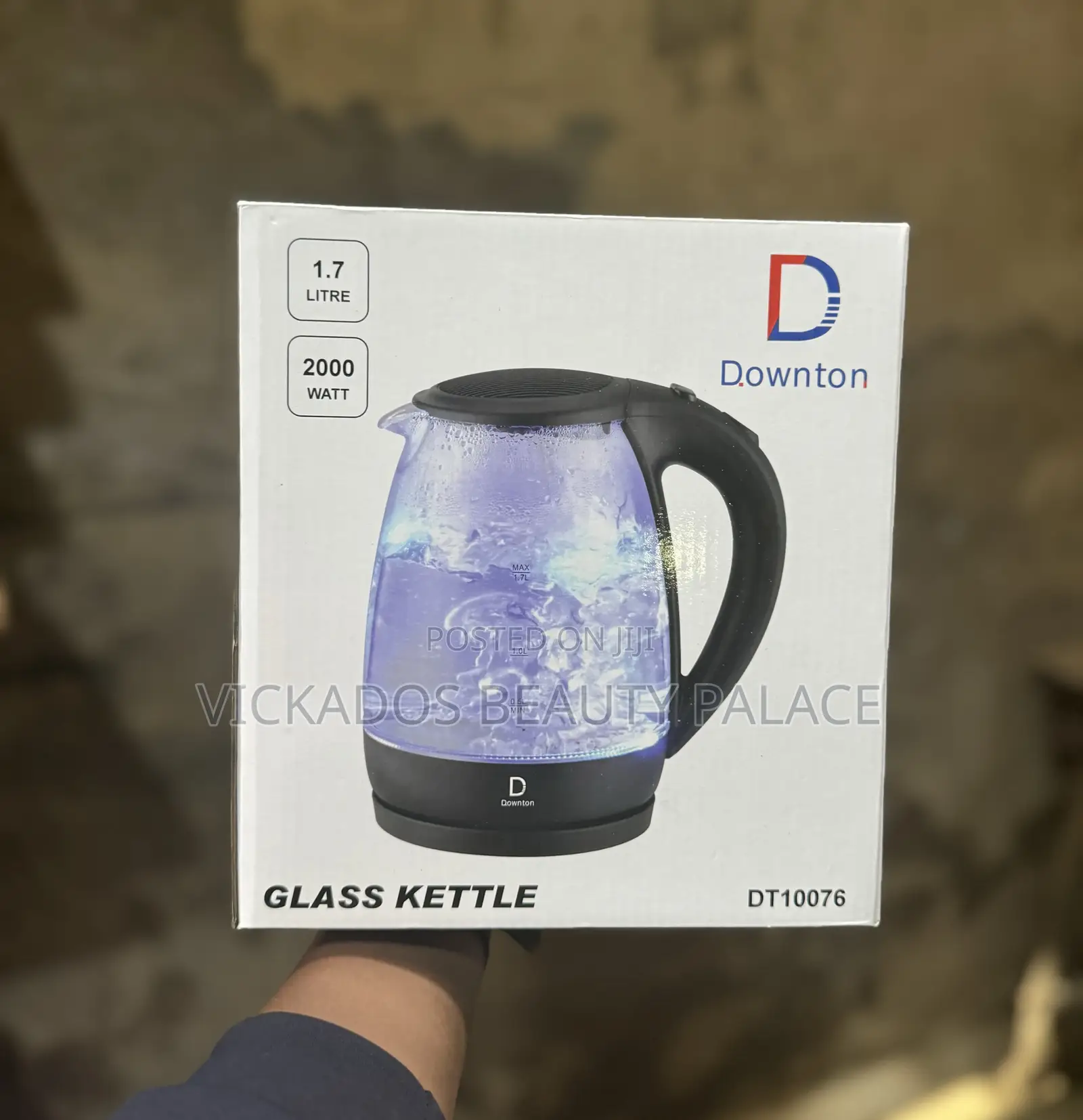 Downton Glass Kettle 1.7l