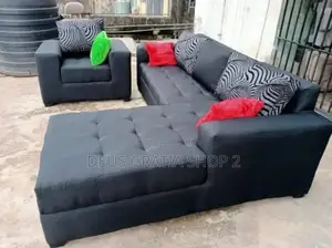 L Shape Parlour Sofa for Living Room