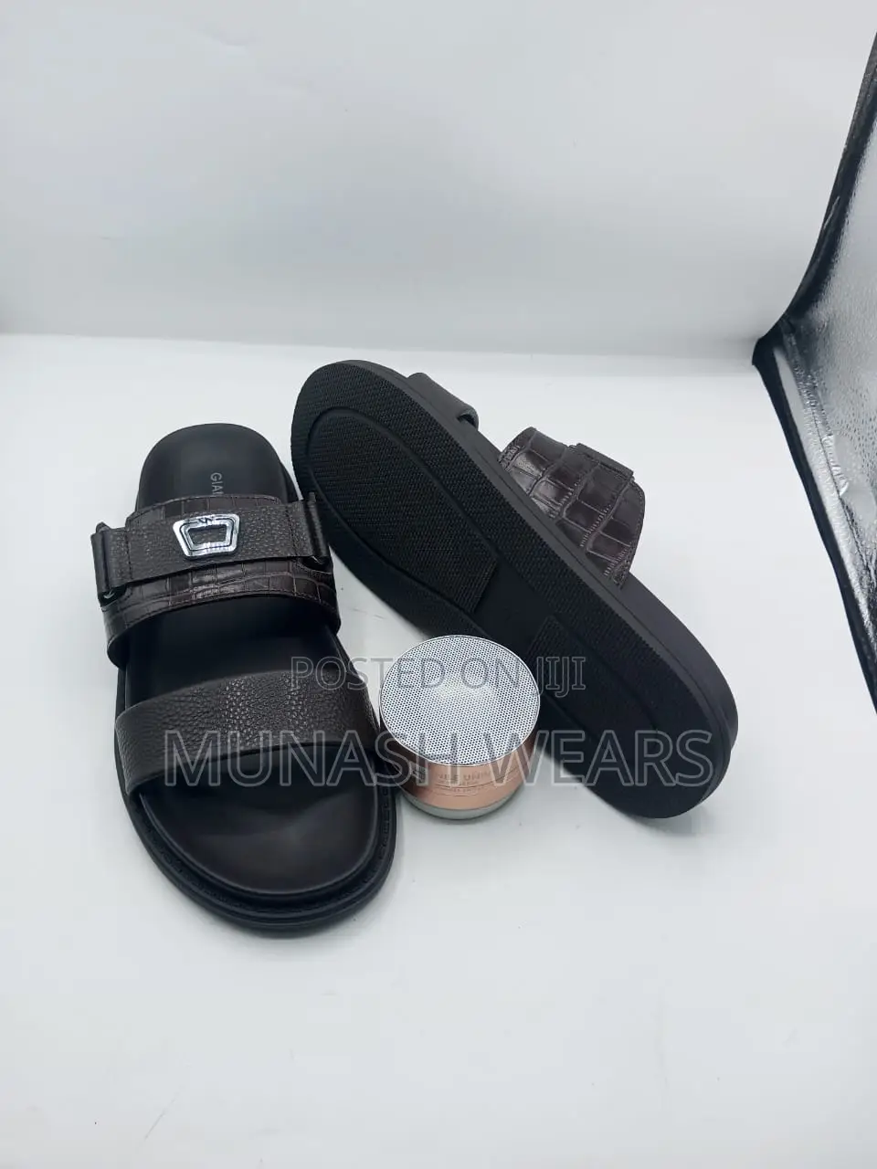 Italian Leather Slipers 40-46