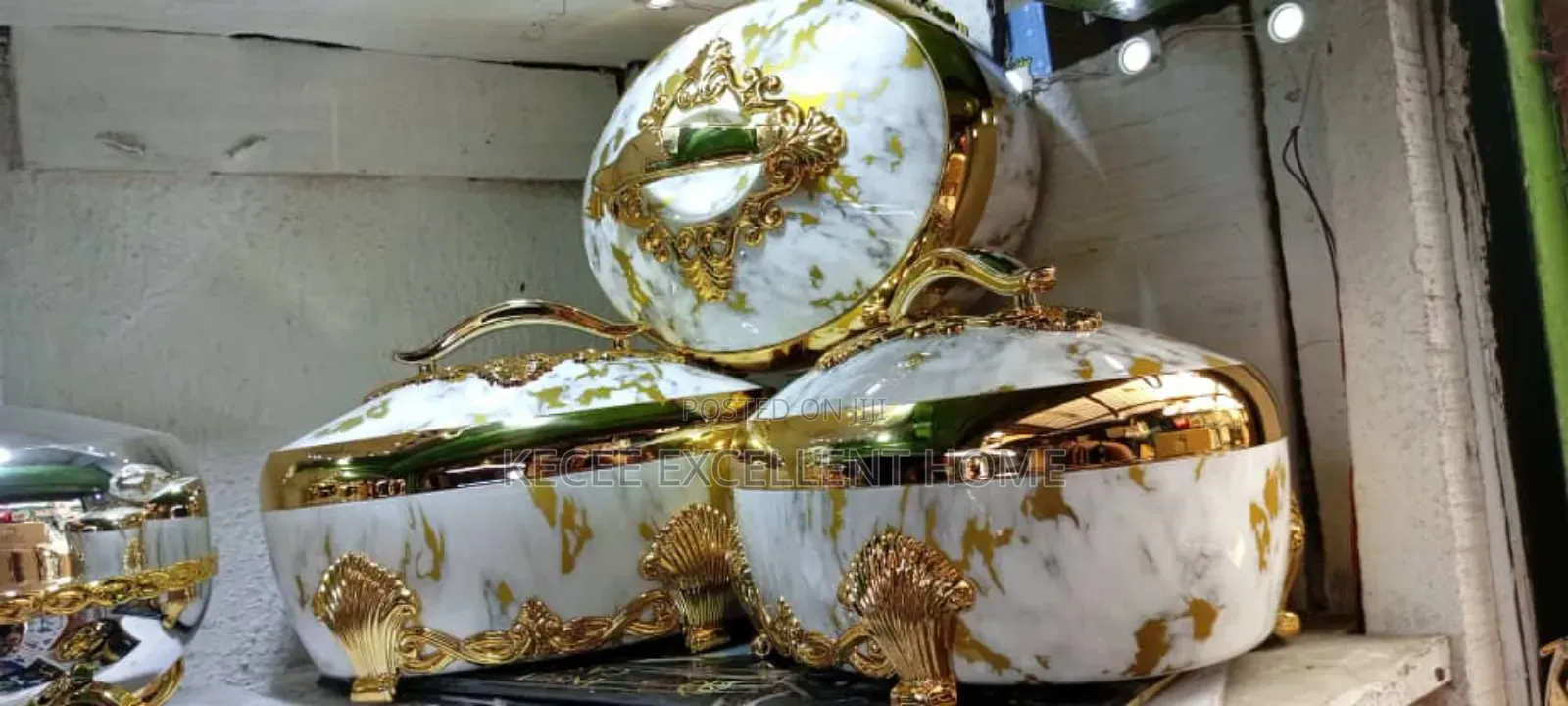 Luxury Food Warmer 3 Set