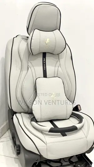 Photo - Light Gray Universal Car Seat Cover 5 Seater Cars or Suv