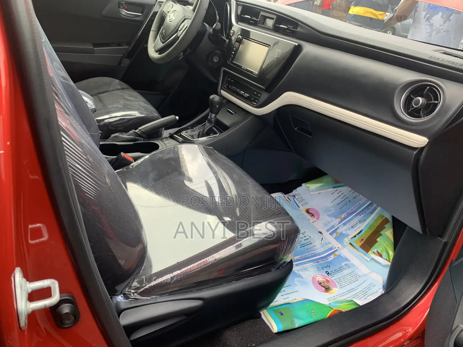 Scion iM 2015 Red