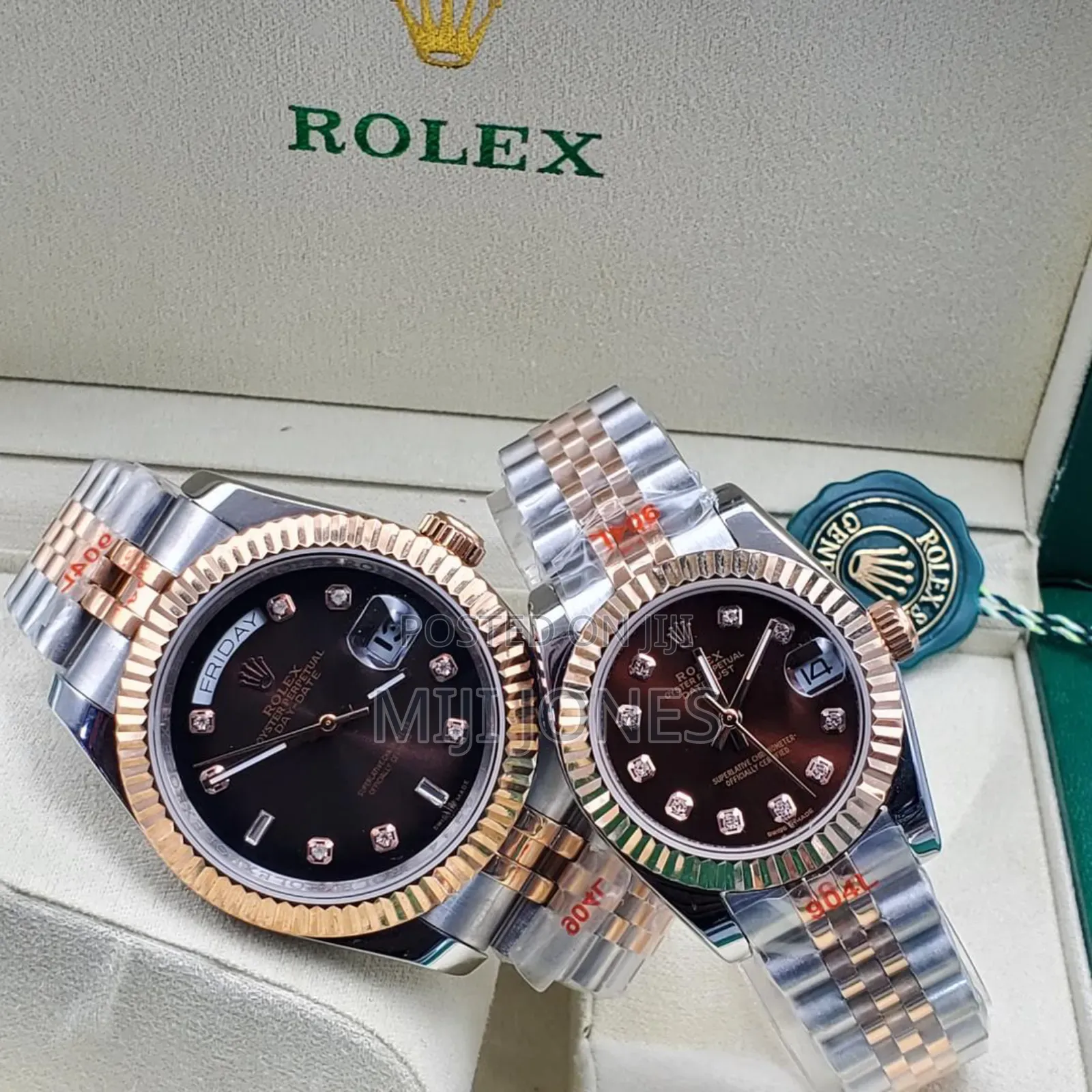 Matching His Hers Automatic Replica Rolex Watches