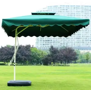 Big Umbrella Outdoor Cantilever Garden Parasol With Steel