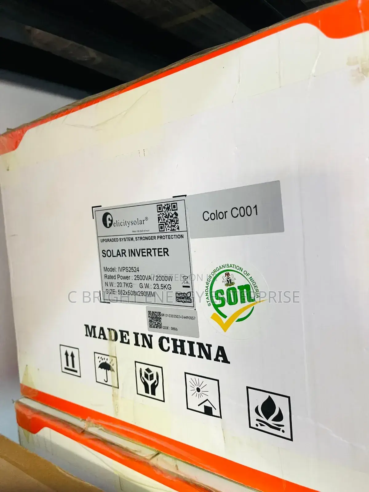 2.5kva 24v Ivps Felicity Solar Inverter Available