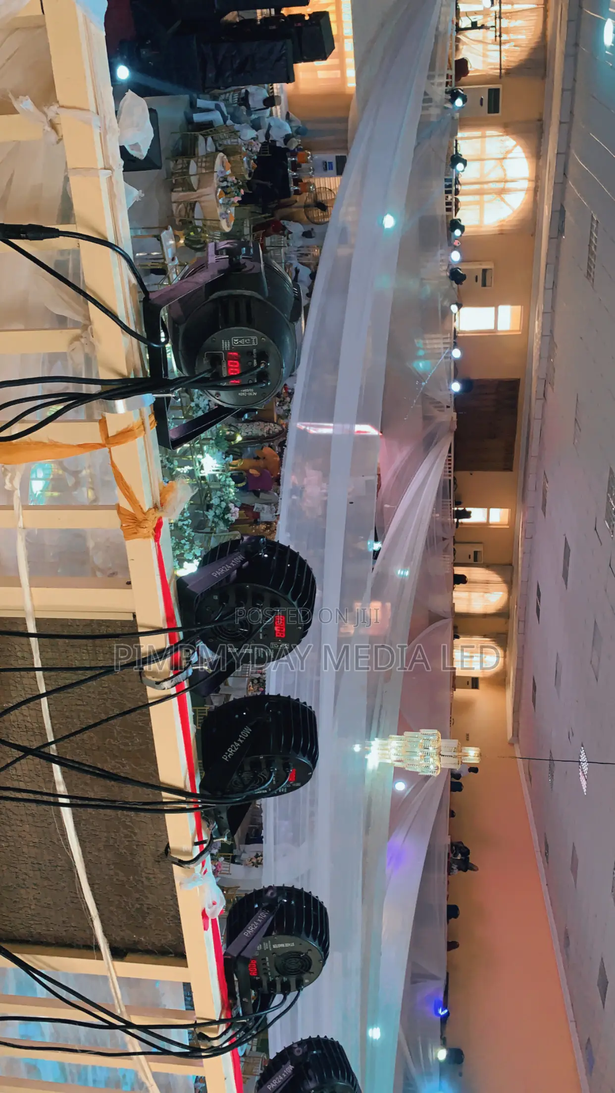 Stage Lighting Effect and Screen