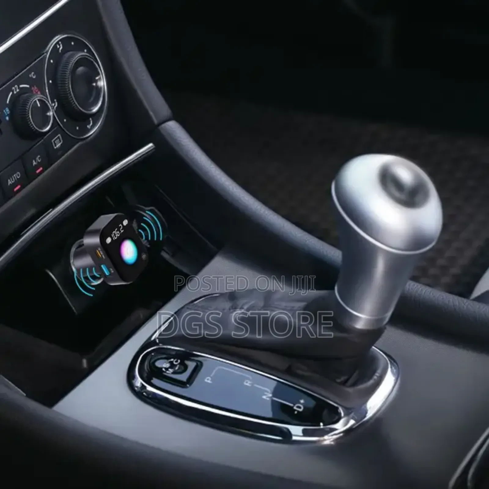 Porodo Dual Microphone Fm Transmitter Charger