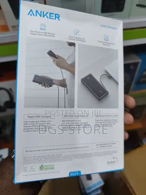 Anker Nano Power Bank 20,000mah 30w Built-in Usb C Cable