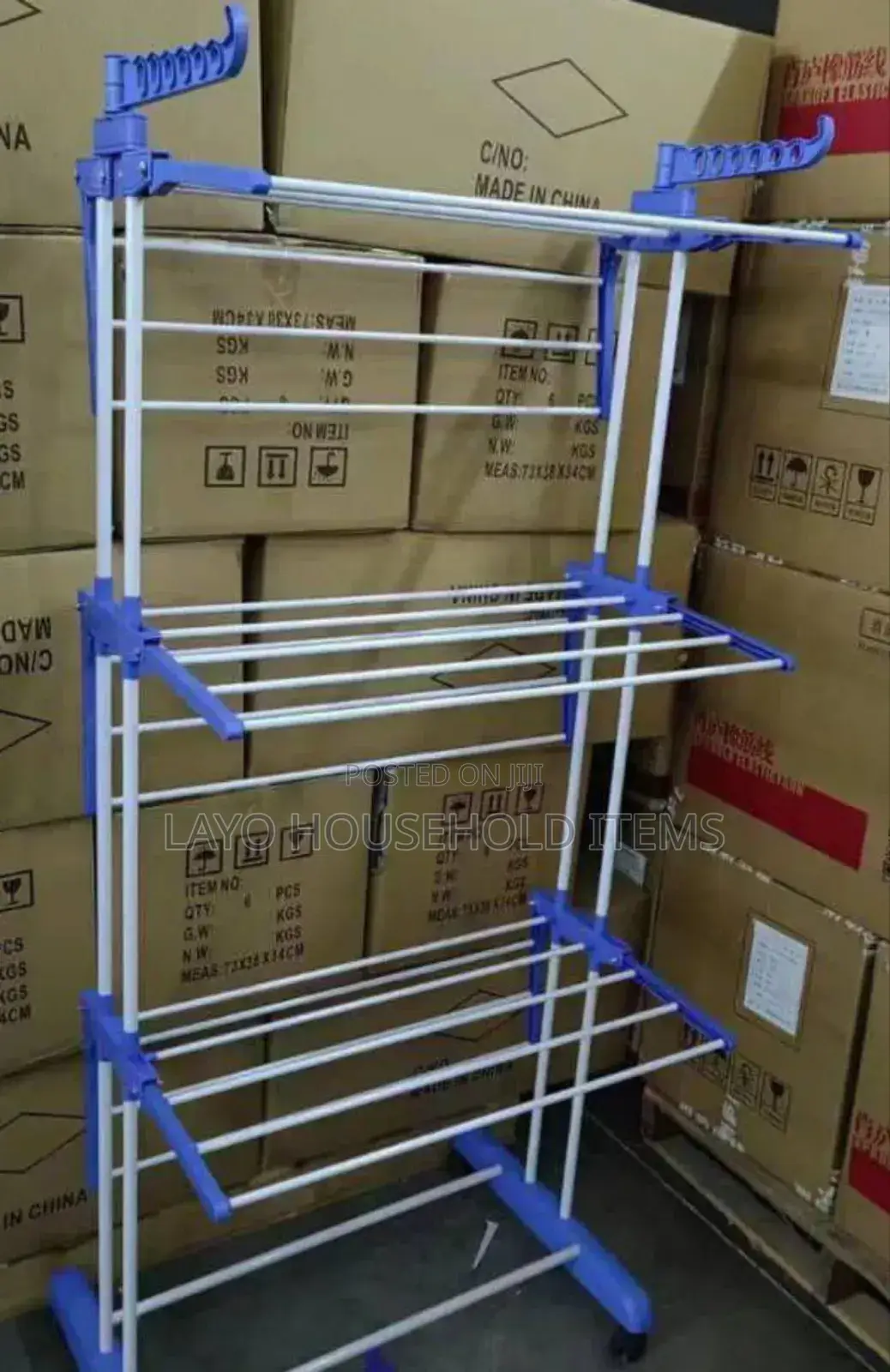 3-Layer Multipurpose Clothes Drying Rack