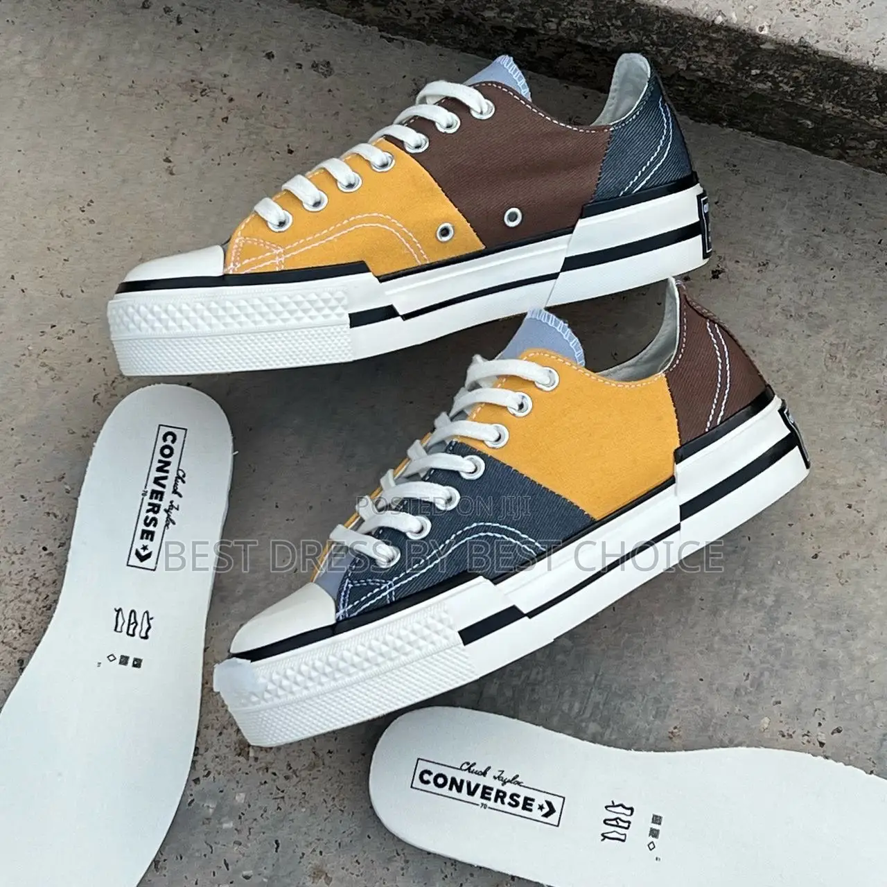 Converse Chunk Taylor Low Material Mash Up.