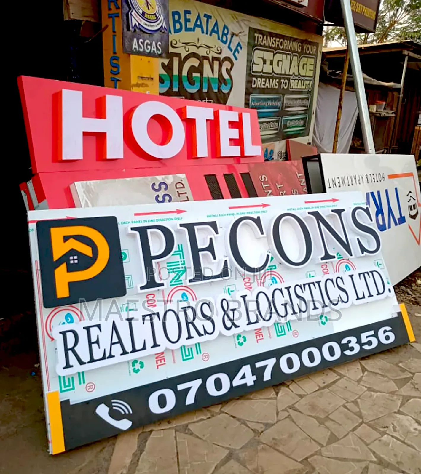3d Illuminated Signage