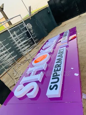 3d Illuminated Signage