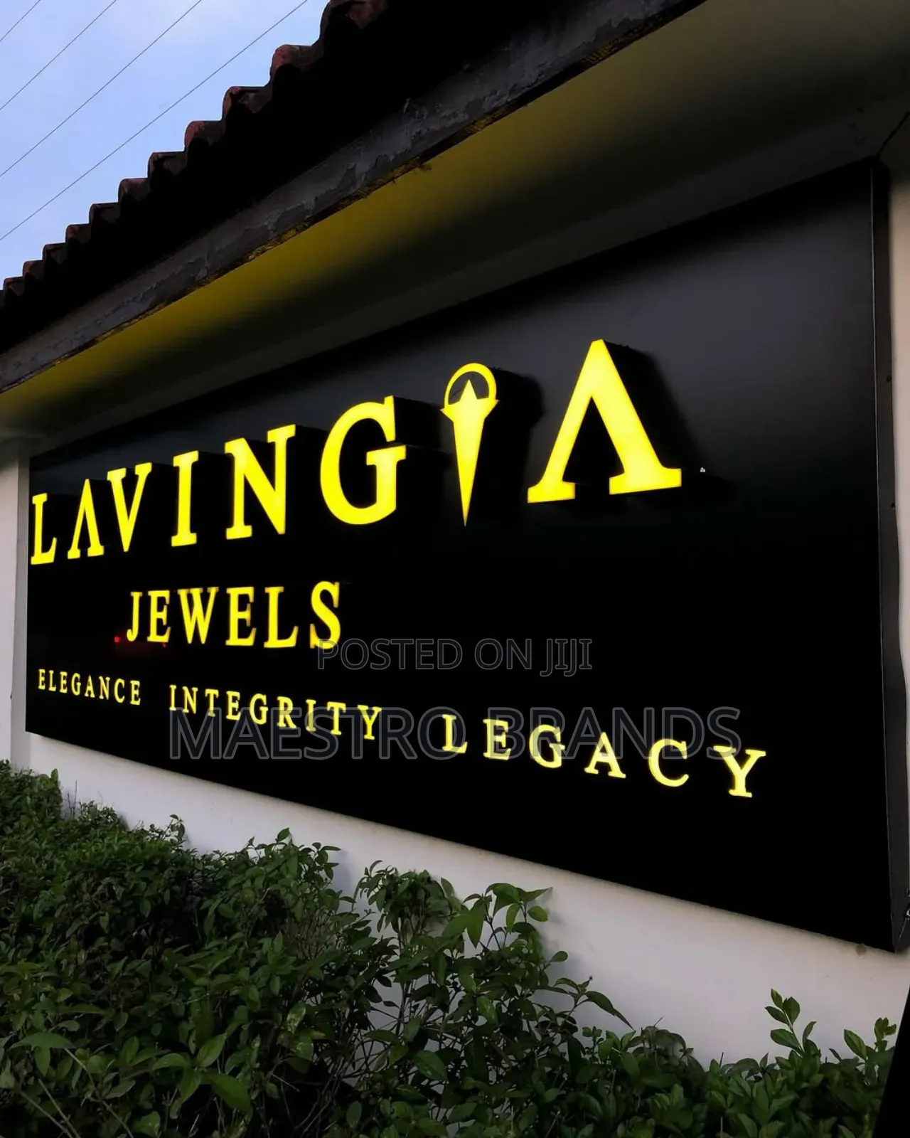 3d Illuminated Signage