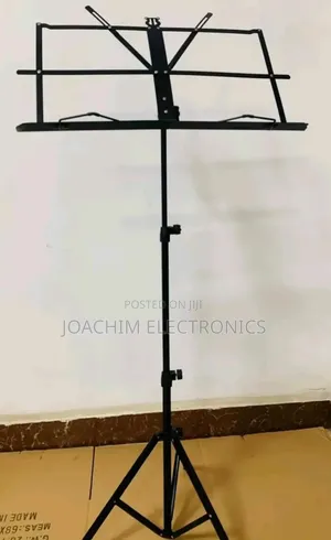 Music Stand Black or Silver
