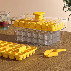 Food Grade 68pcs Ice Press Cube Mold With Scooping Spoon.