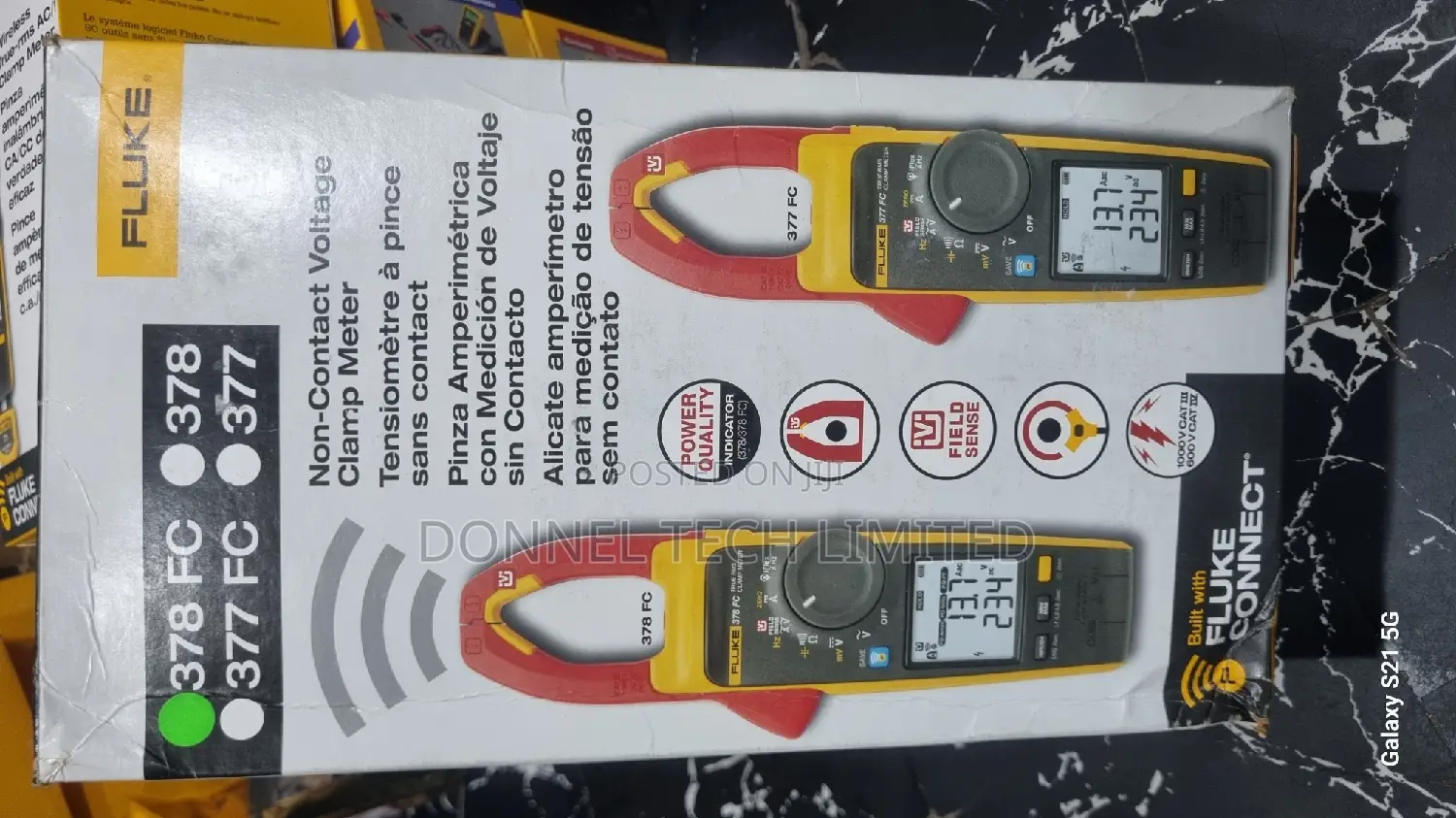 Fluke 378fc Digital Clamp Meter