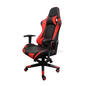 Adjustable Swivel Gaming Chair With Footrest.