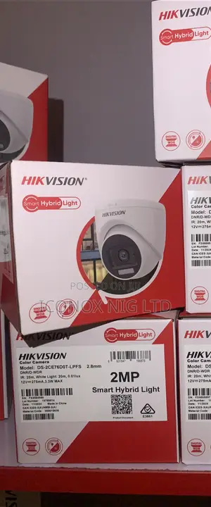 Hikvision 2mp 3.6mm A20m Hybrid Light Audio Mic Color Camera
