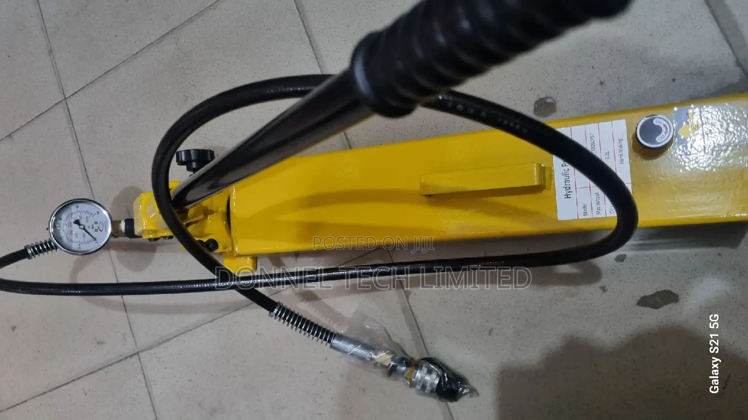 Cp-800 Hydraulic Pump With Gauge