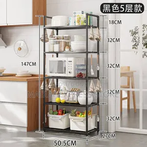 5 Multifunctional Kitchen Living Room and Bathroom Rack