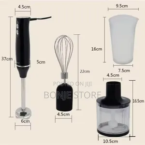 4 in 1 Handheld Mixer 500w 220v Stainless Steel Blade