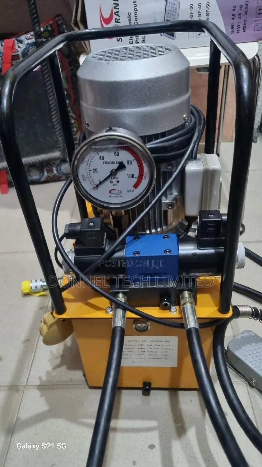 Db150-D2 Hydraulic Double Acting Electric Pump