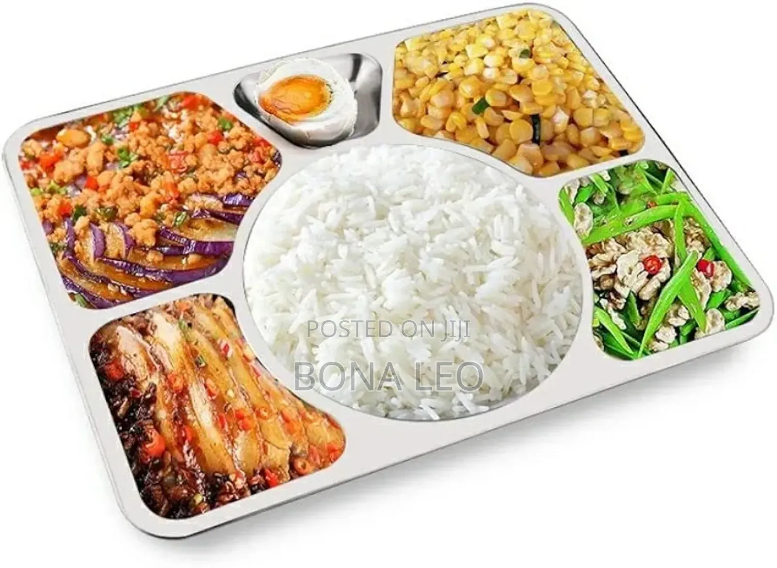 Surface Divided Food Serving