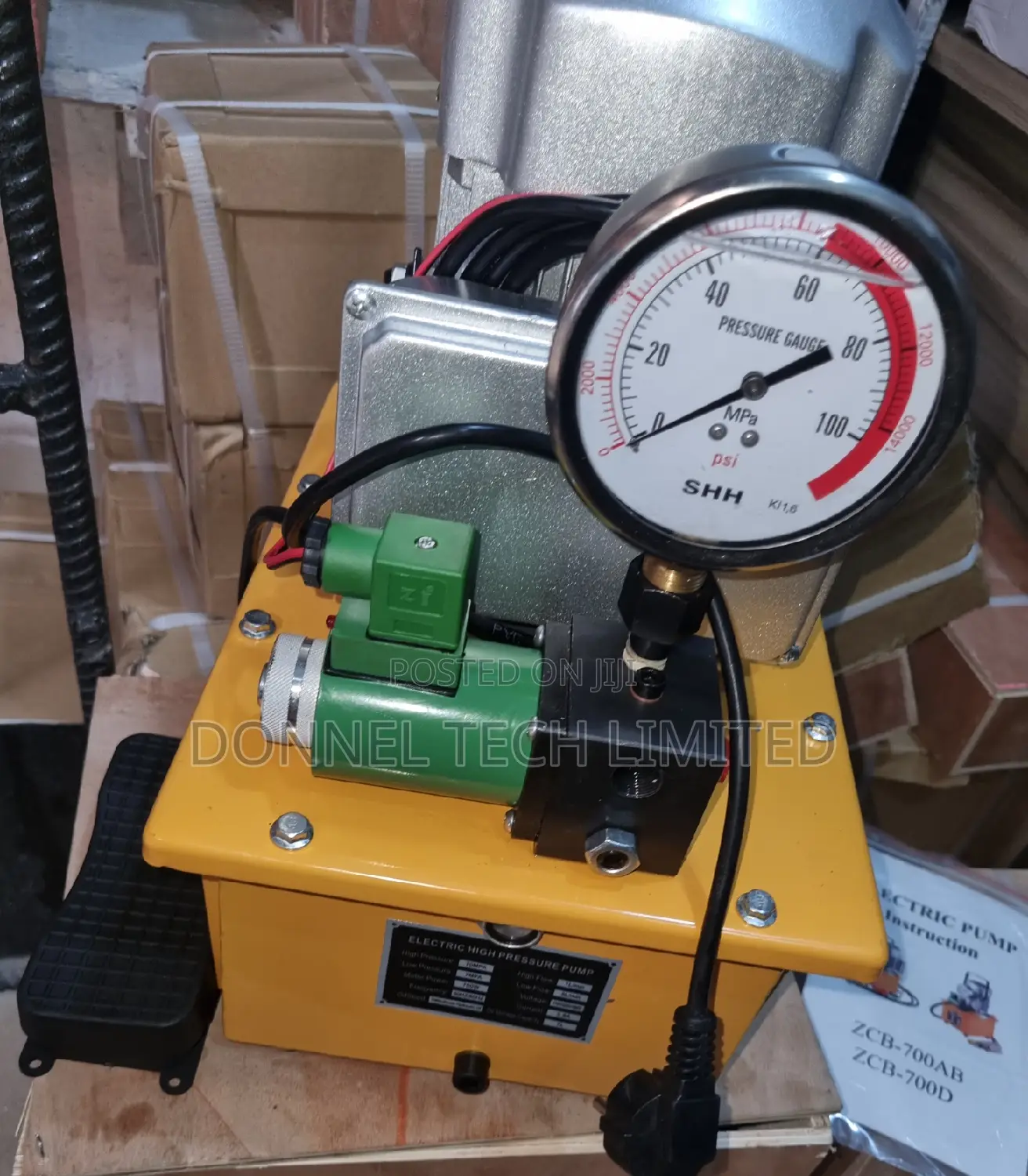 ZCB 700d Hydraulic Electric Pump