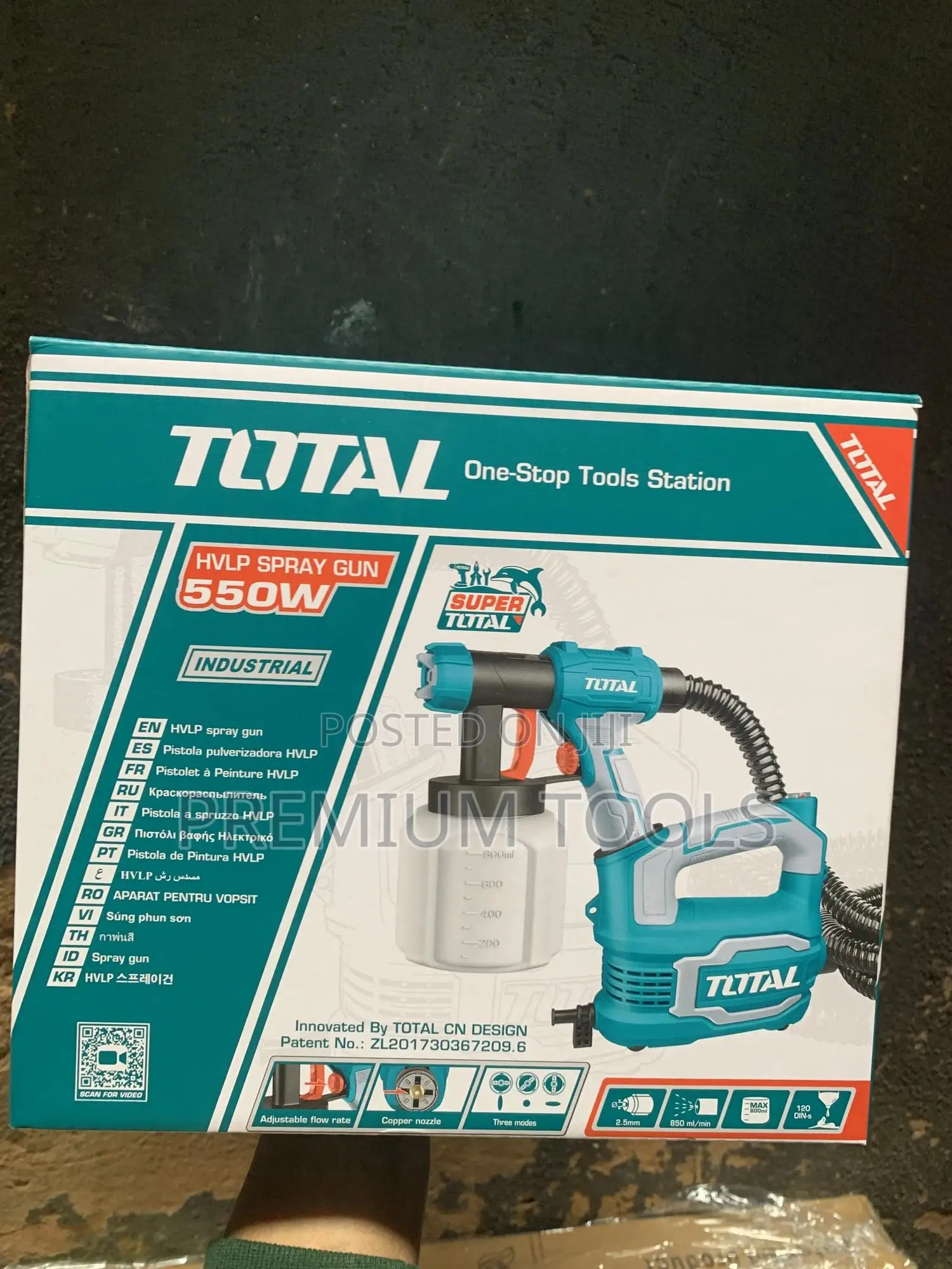 Total Electrical Spraygun 550w