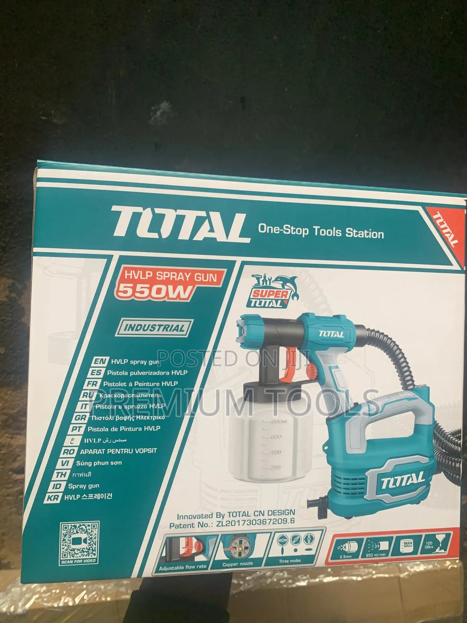 Total Electrical Spraygun 550w