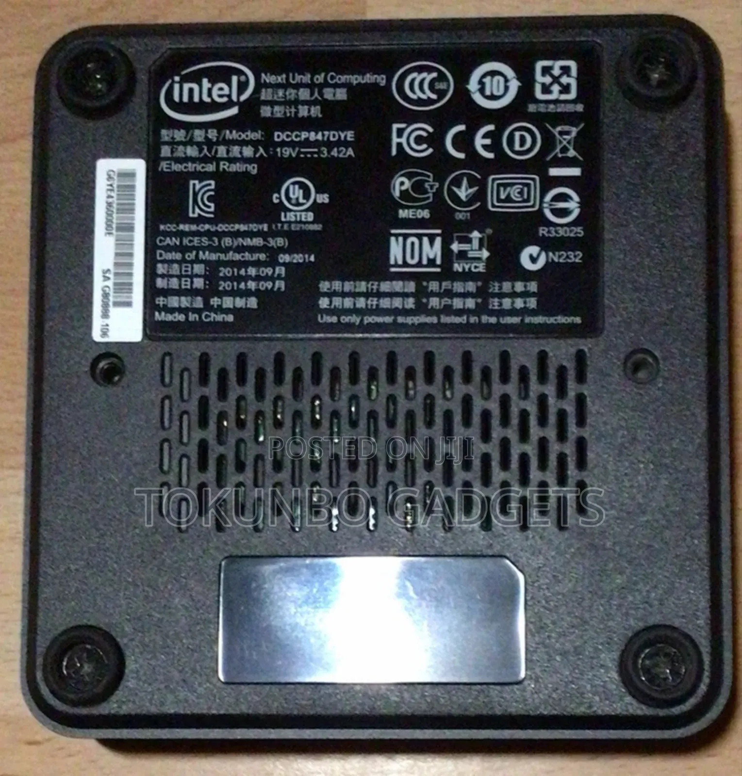 Desktop Computer 4GB Intel SSD 128GB
