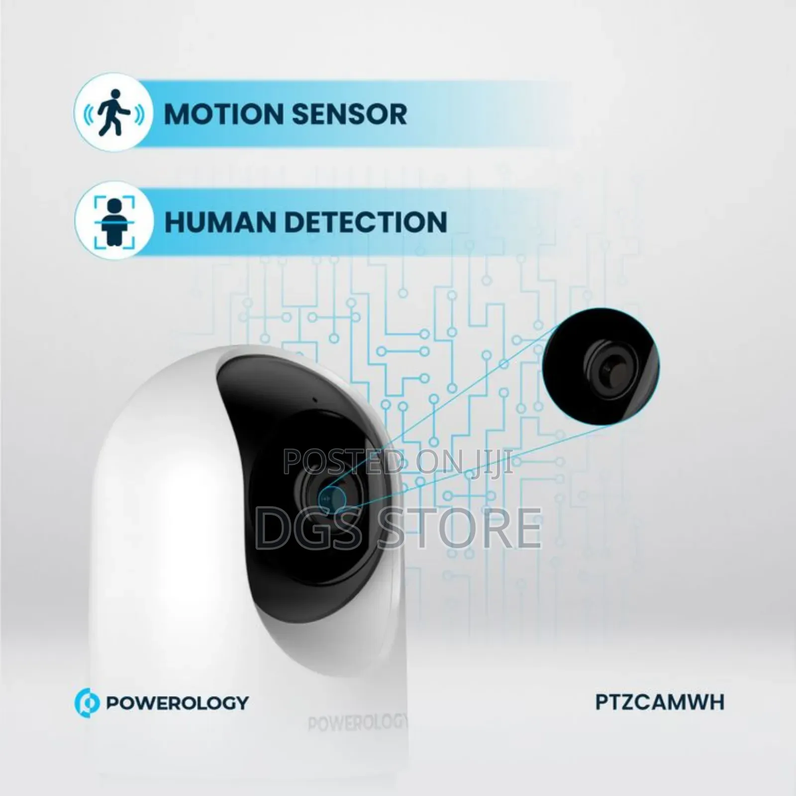 Powerology Indoor Ptz Smart Camera
