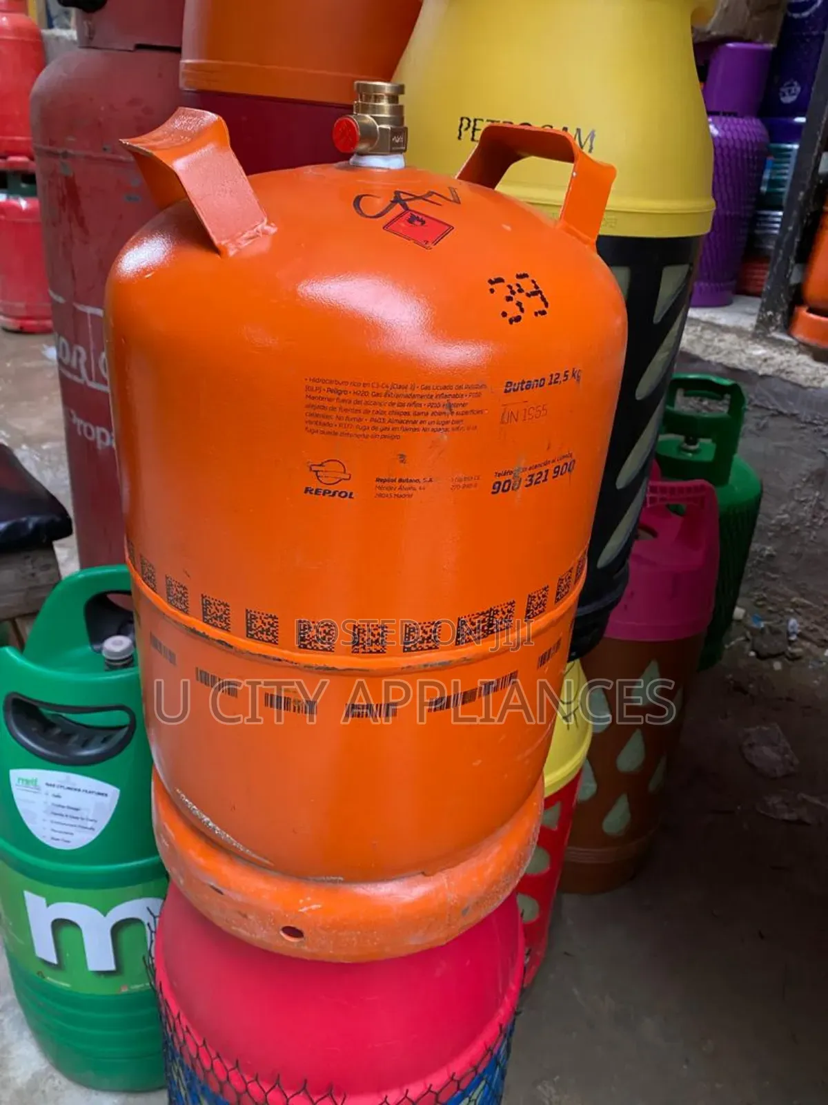 12kg Bottle Gas Cylinder