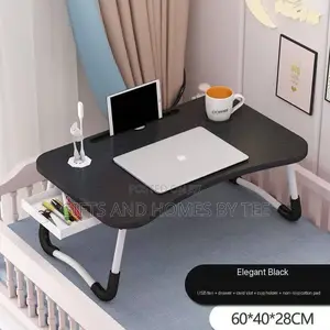 Over The Bed Laptop Table With Drawer