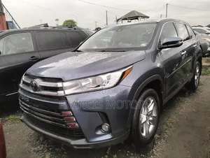 Toyota Highlander Limited Platinum 4x4 V6 (3.5L 6cyl 8A) 2017 Blue