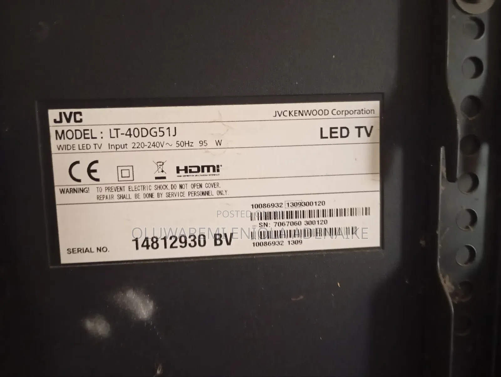 JVC Led Television