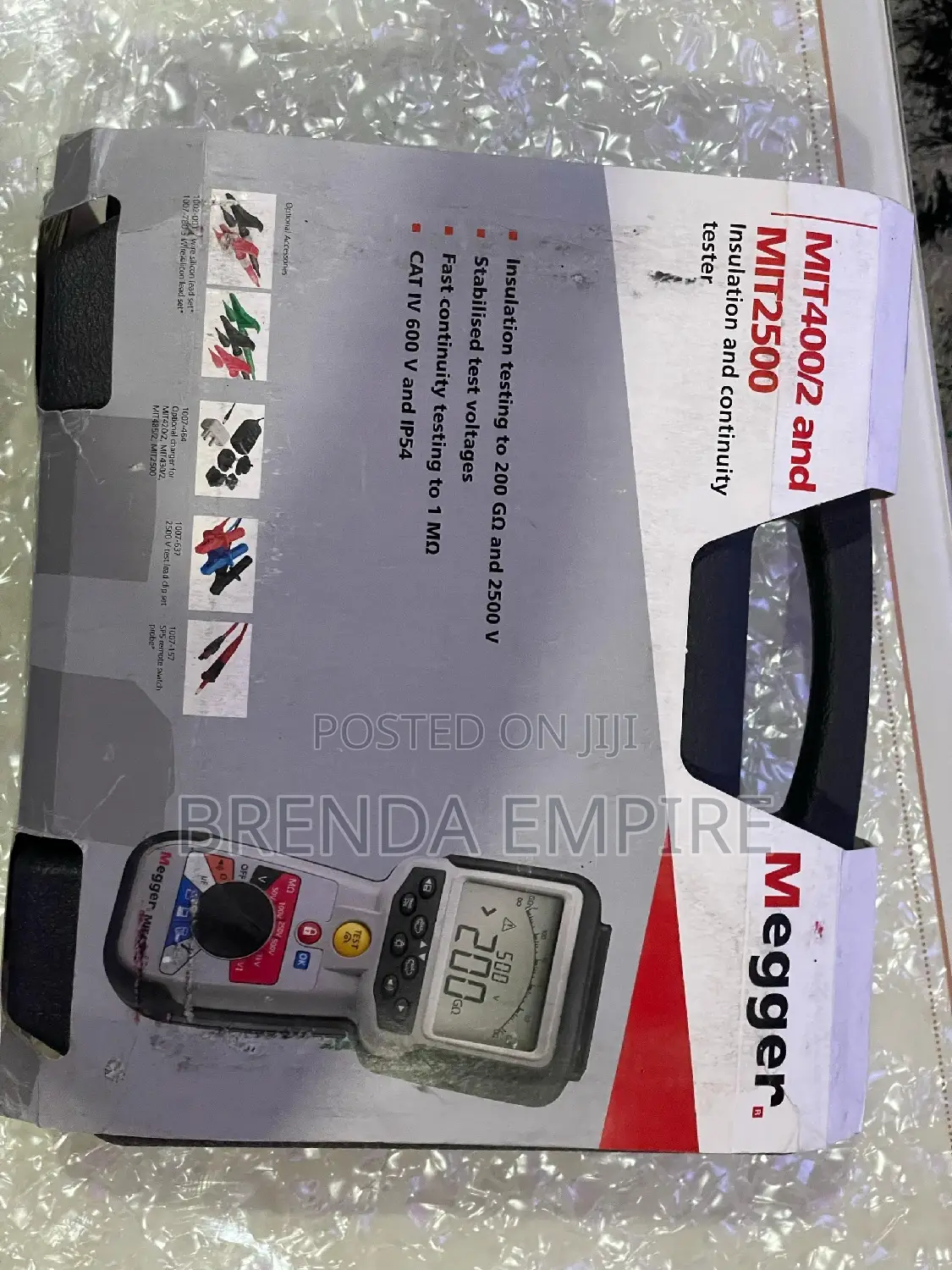 Megger Mit420/2 1000volts Insulation Resistance Tester