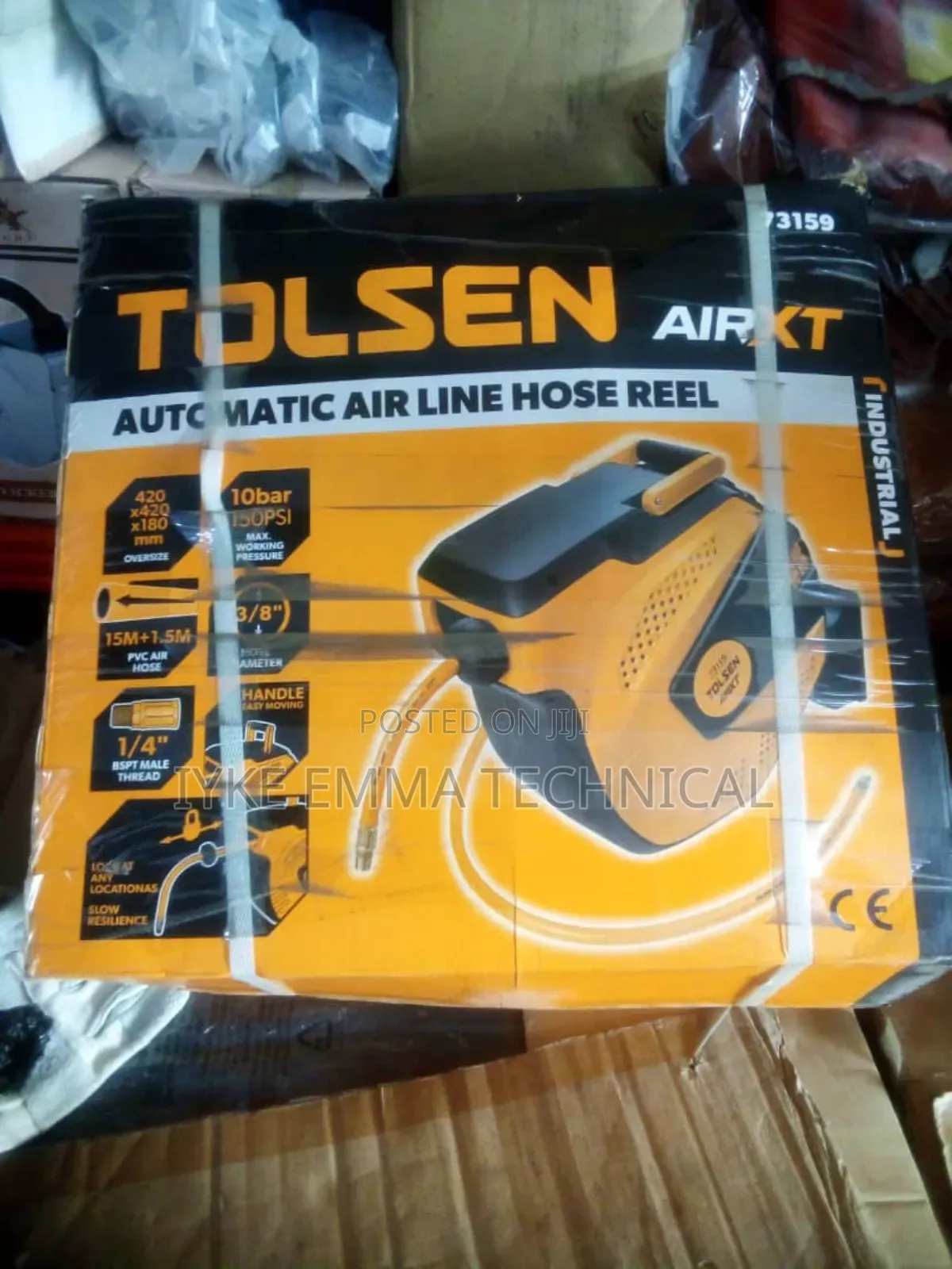 15metre Wall Mounted Retractable Air Hose