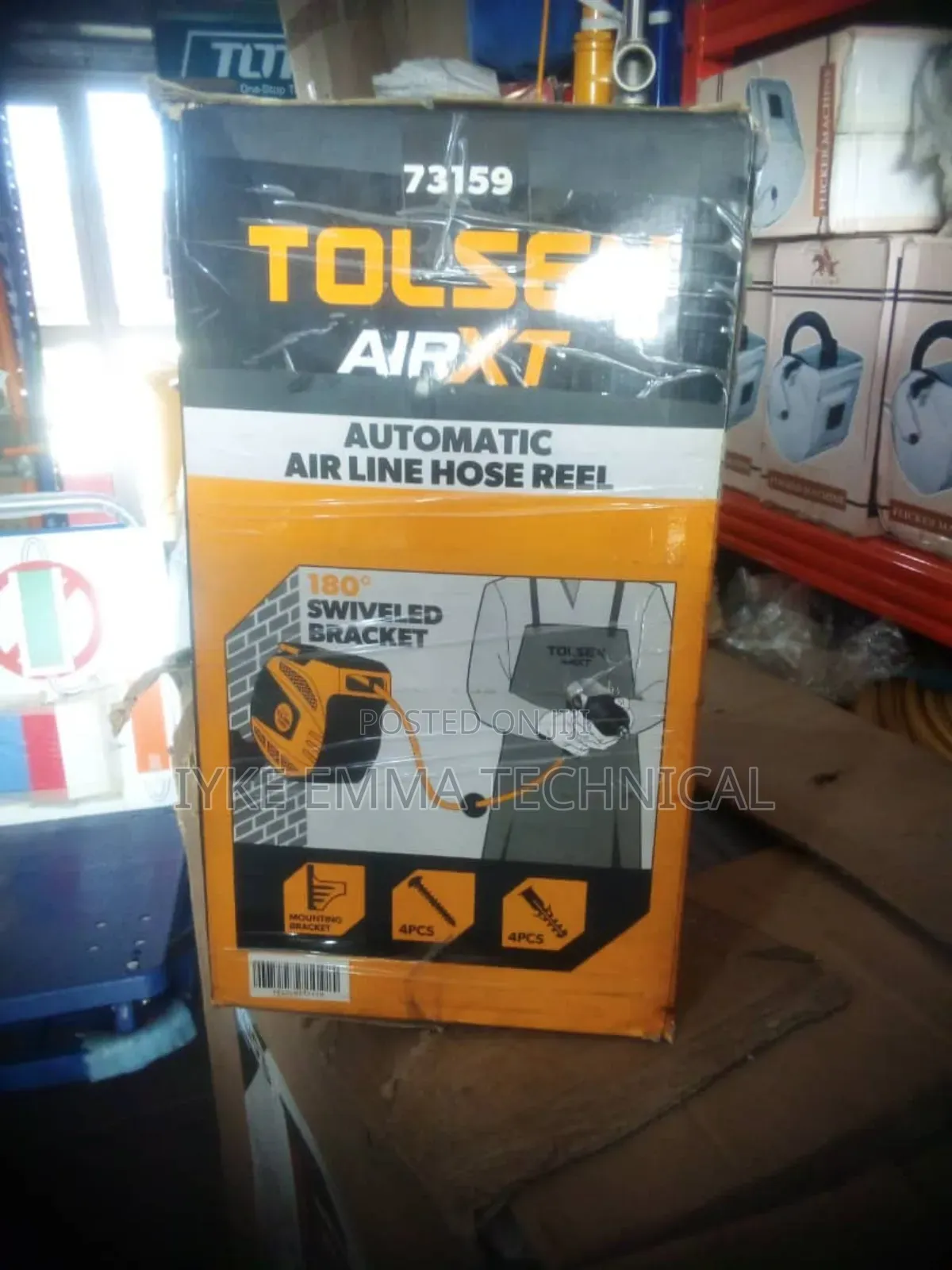 15metre Wall Mounted Retractable Air Hose