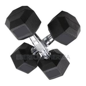 10kg Hexagon Dumbbells