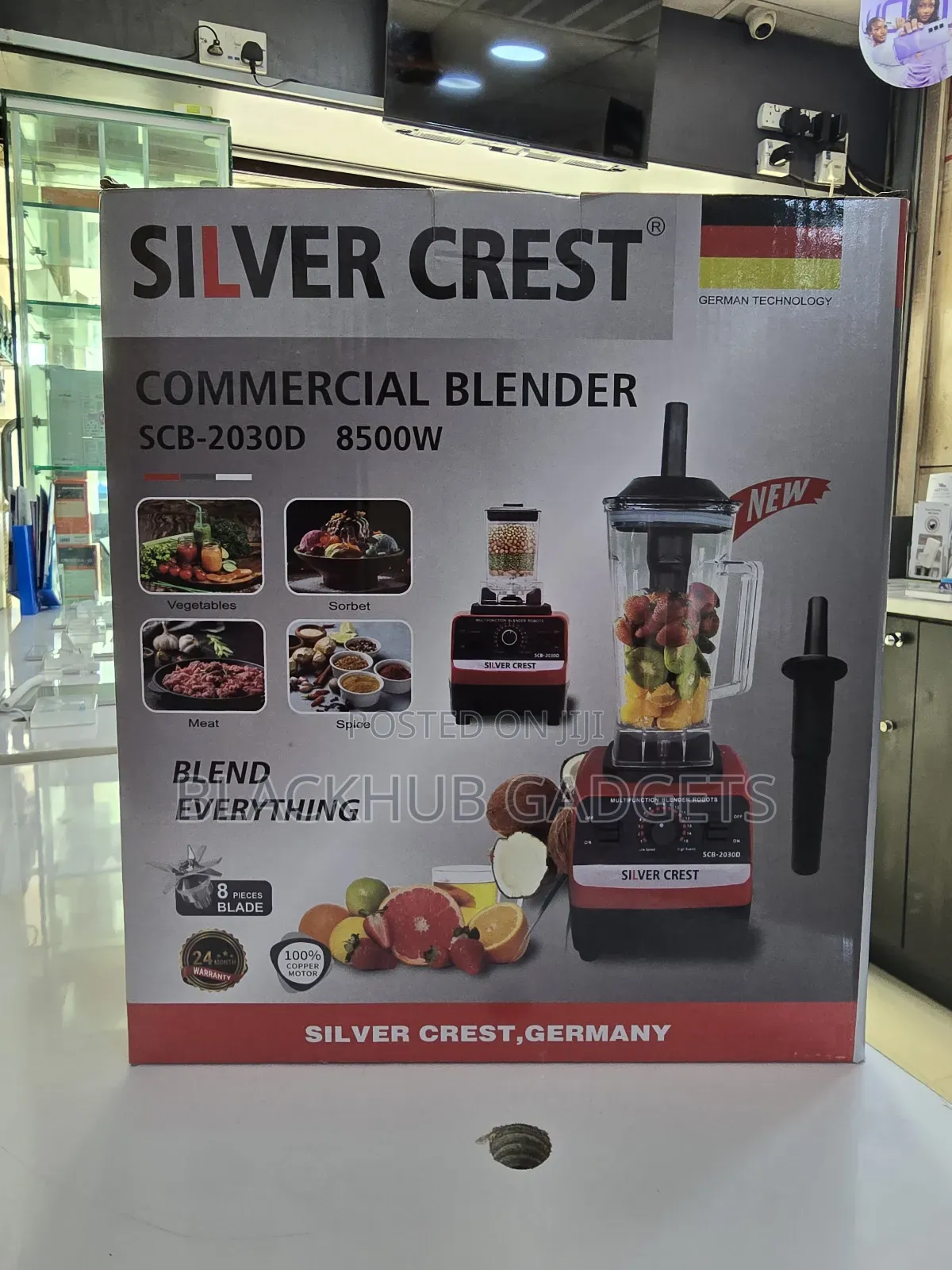 Silver Crest Commercial Blender