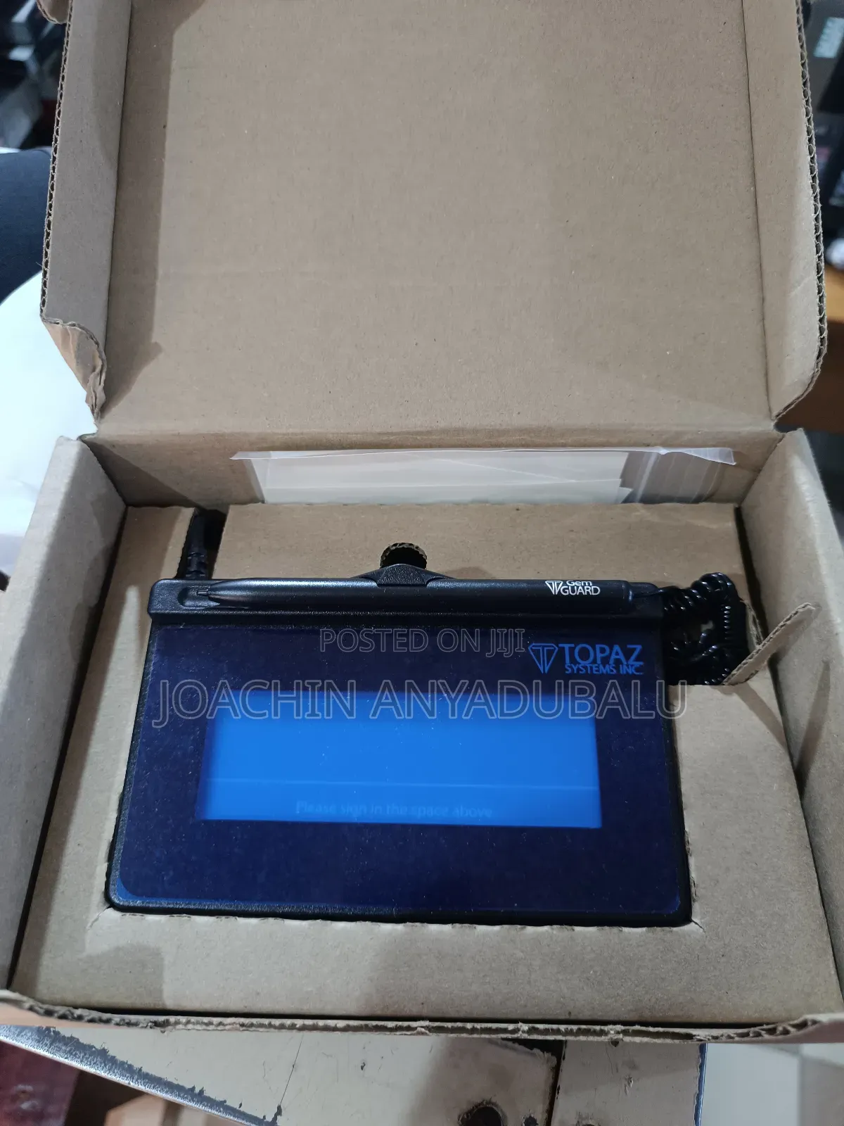 LCD Signature Pad Show Signature on Pad on Computer Screen