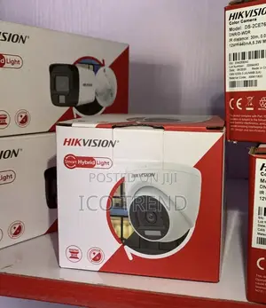 Hik Dome 2mp 3.6mm 20m Hybrid Light Audio Colorvu Camera