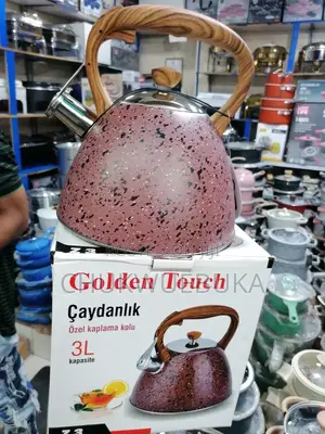 3l High Quality Golden Touch Coloured Kettle