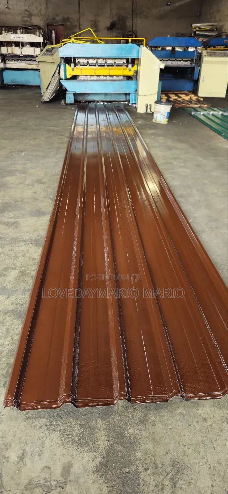 Long Span Roofing 0.45mm Nutbrown