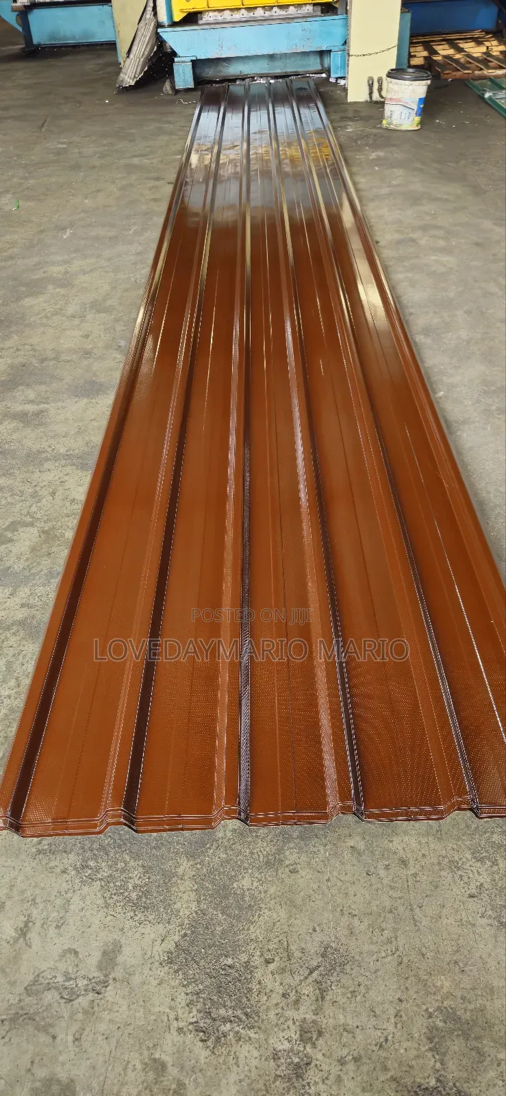 Long Span Roofing 0.45mm Nutbrown