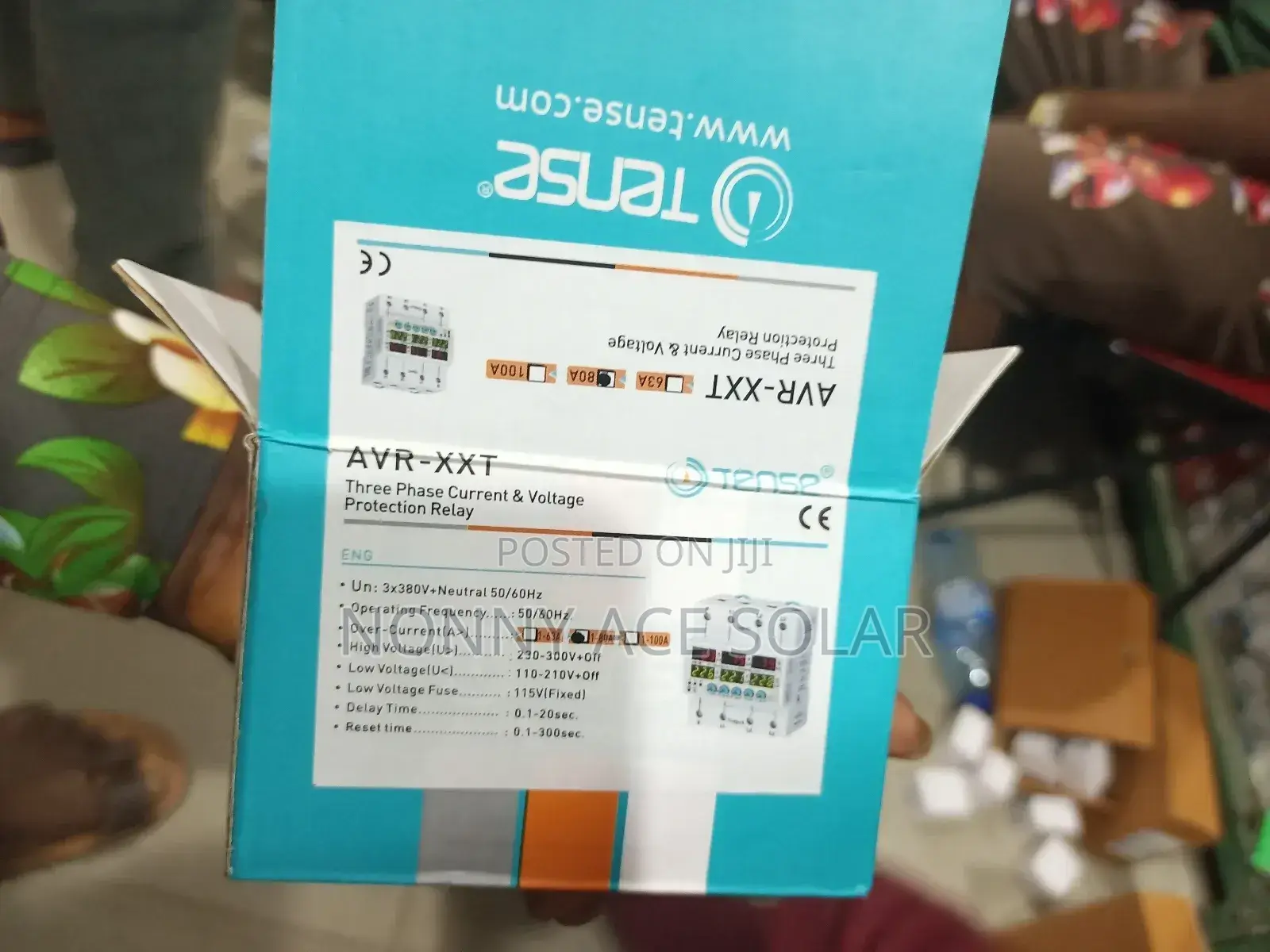 3phsse Current and Voltage Protection Relay 80ah