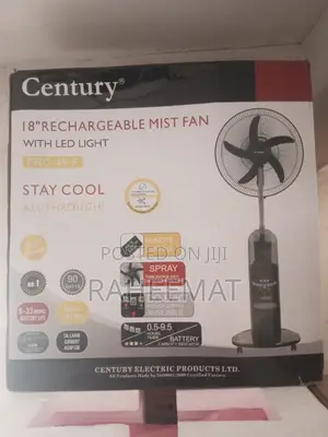 Century 18inchs Instant Fan With Led Light